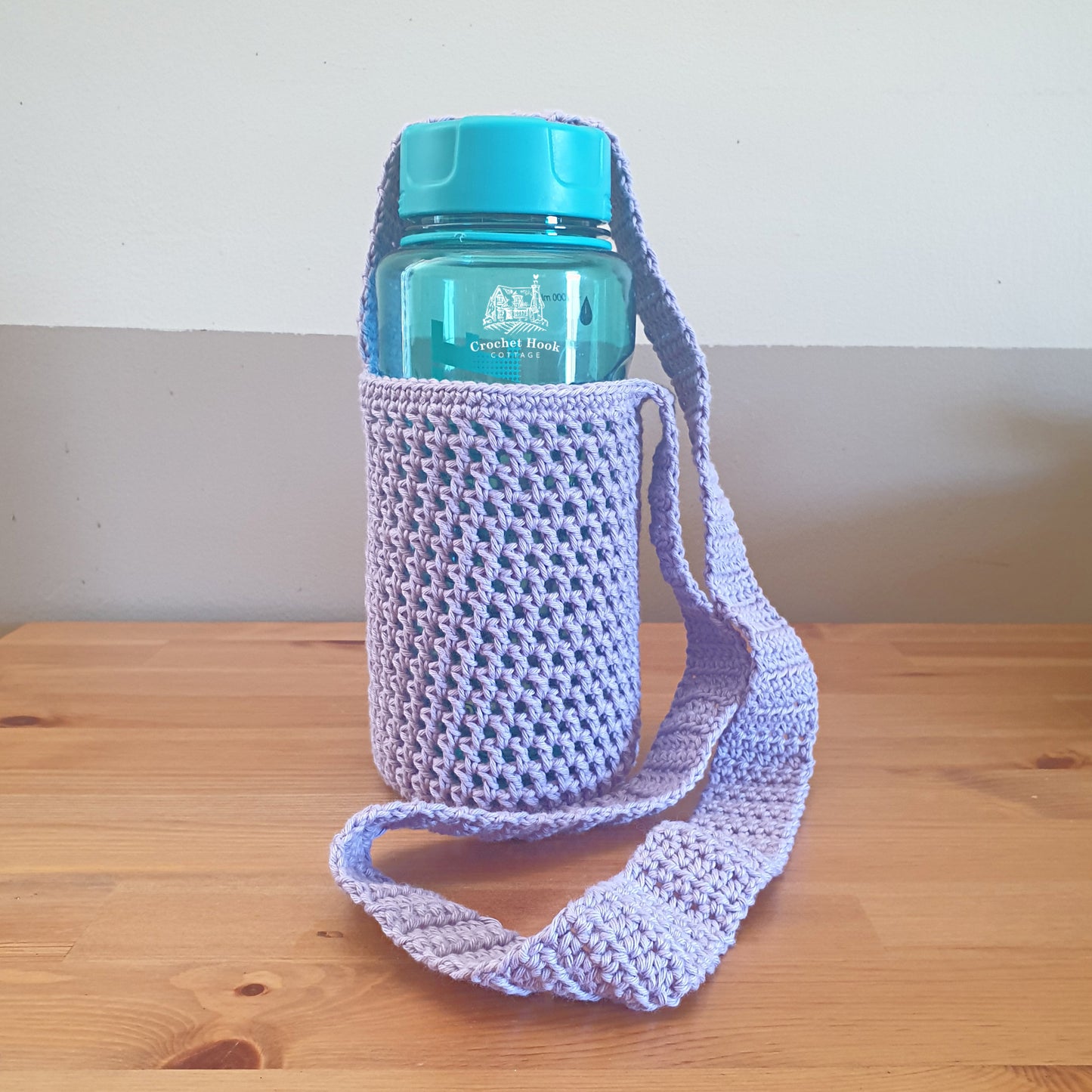 Bottle Holder with Crossbody Strap, Drink Bottle Bag