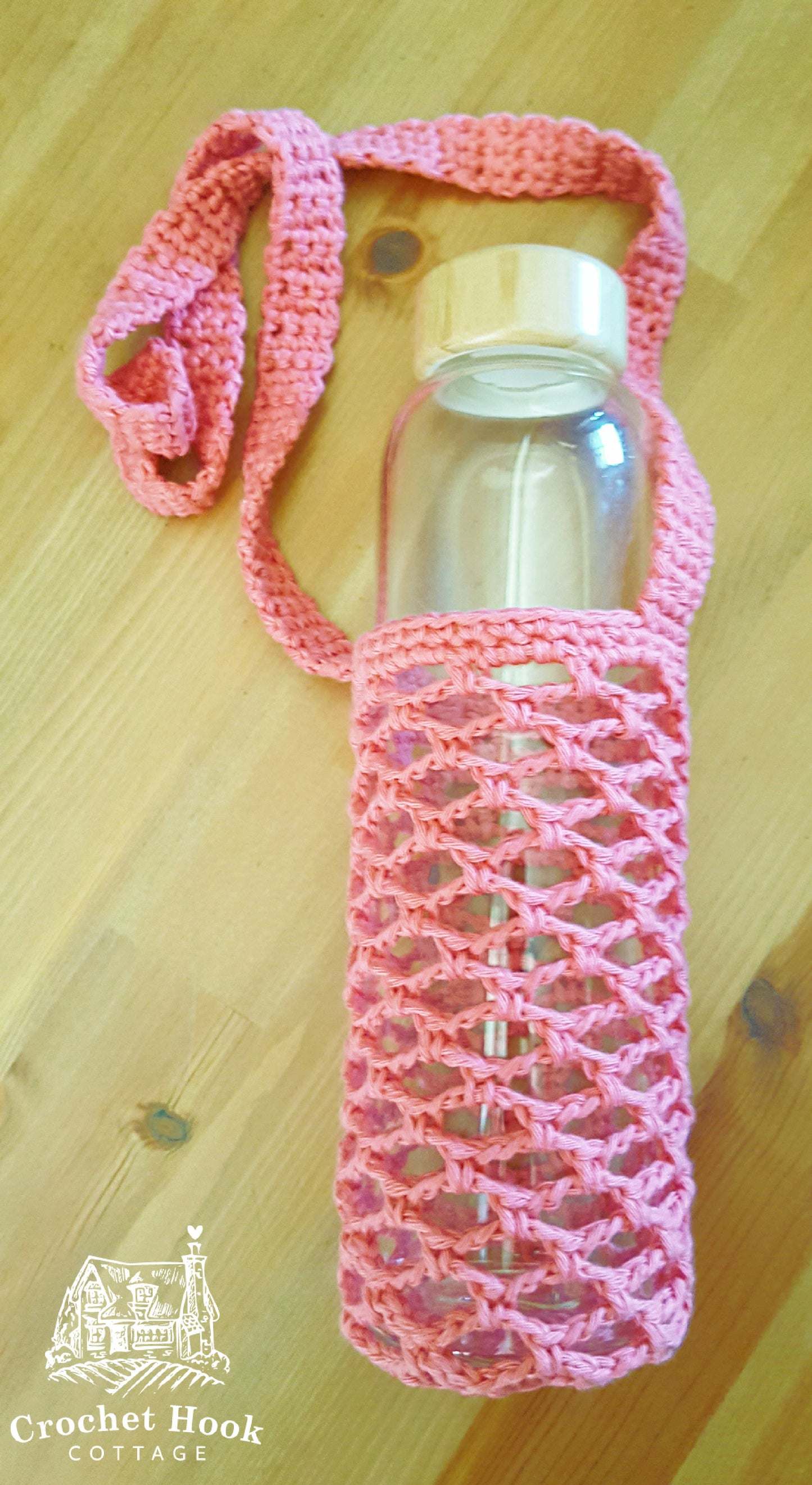 Bottle Holder, Hands free Drink Bottle Bag, available in assorted colours