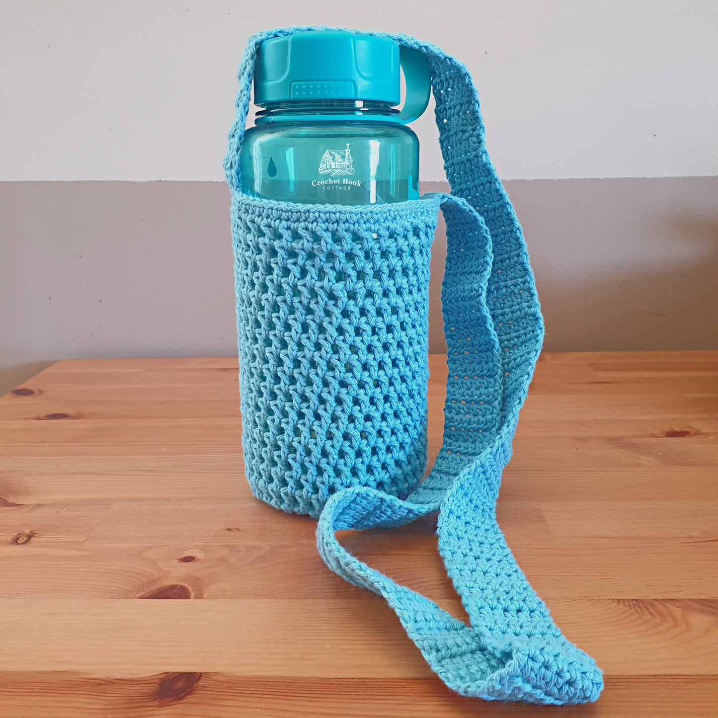 Bottle Holder with Crossbody Strap, Drink Bottle Bag