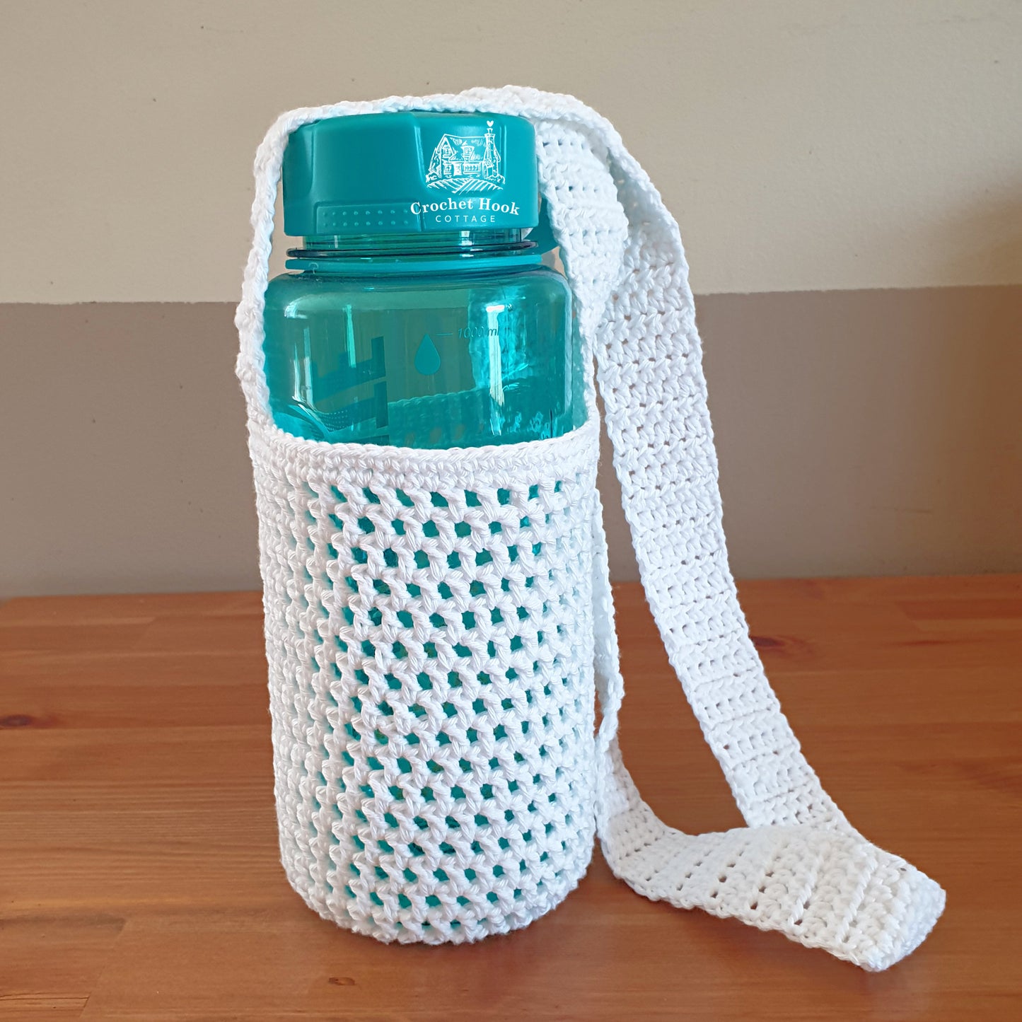 Bottle Holder with Crossbody Strap, Drink Bottle Bag