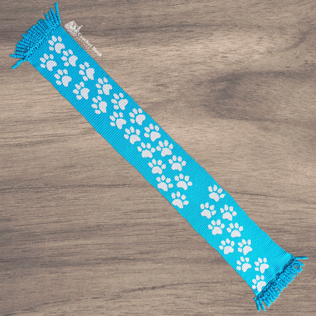 Crochet Pattern - Kitten Paws Scarf