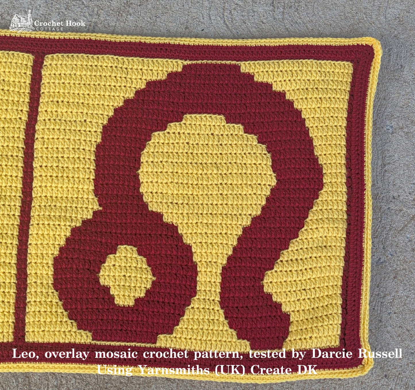 Crochet Pattern - Leo - mosaic crochet pattern