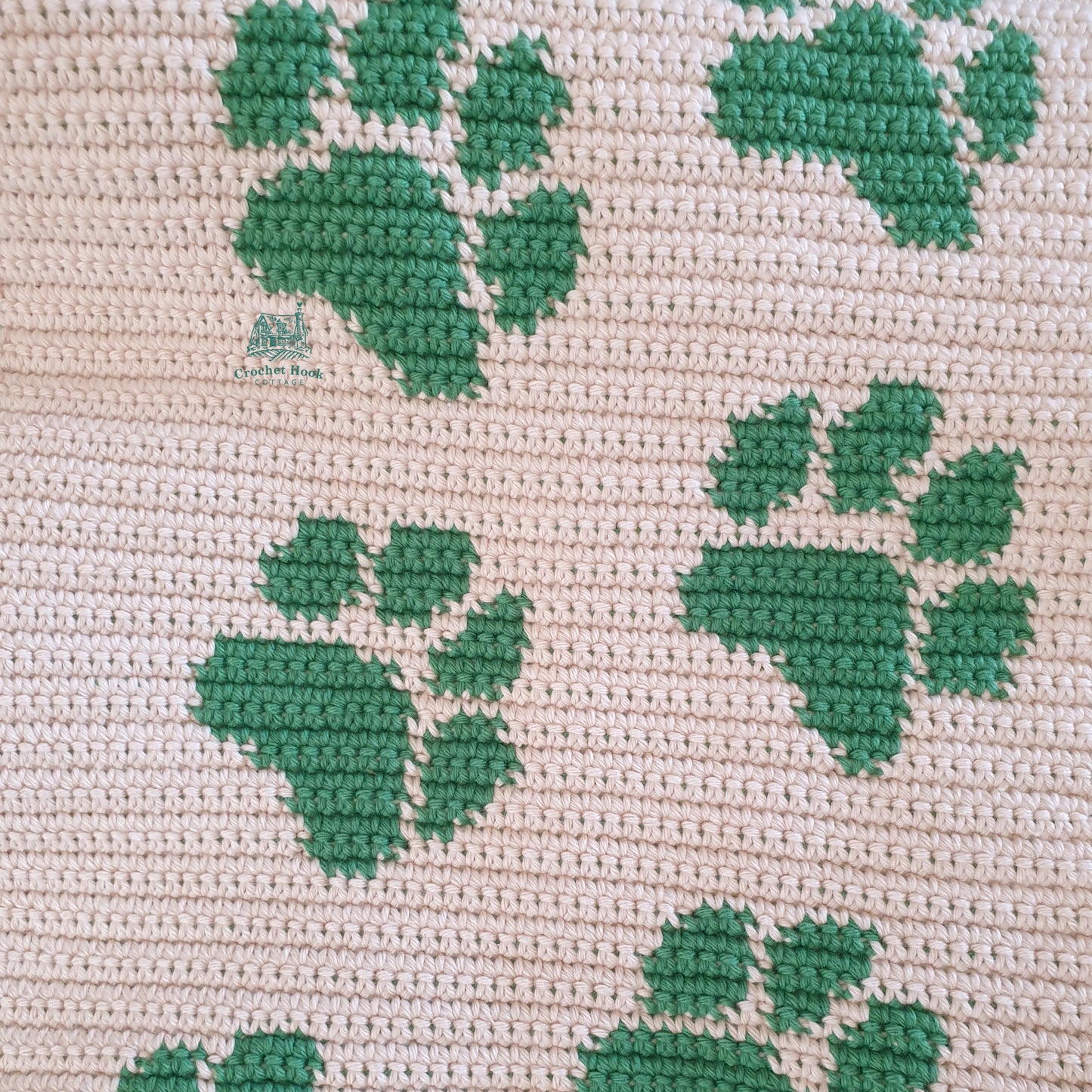 Crochet Pattern - Puppy Paws Scarf