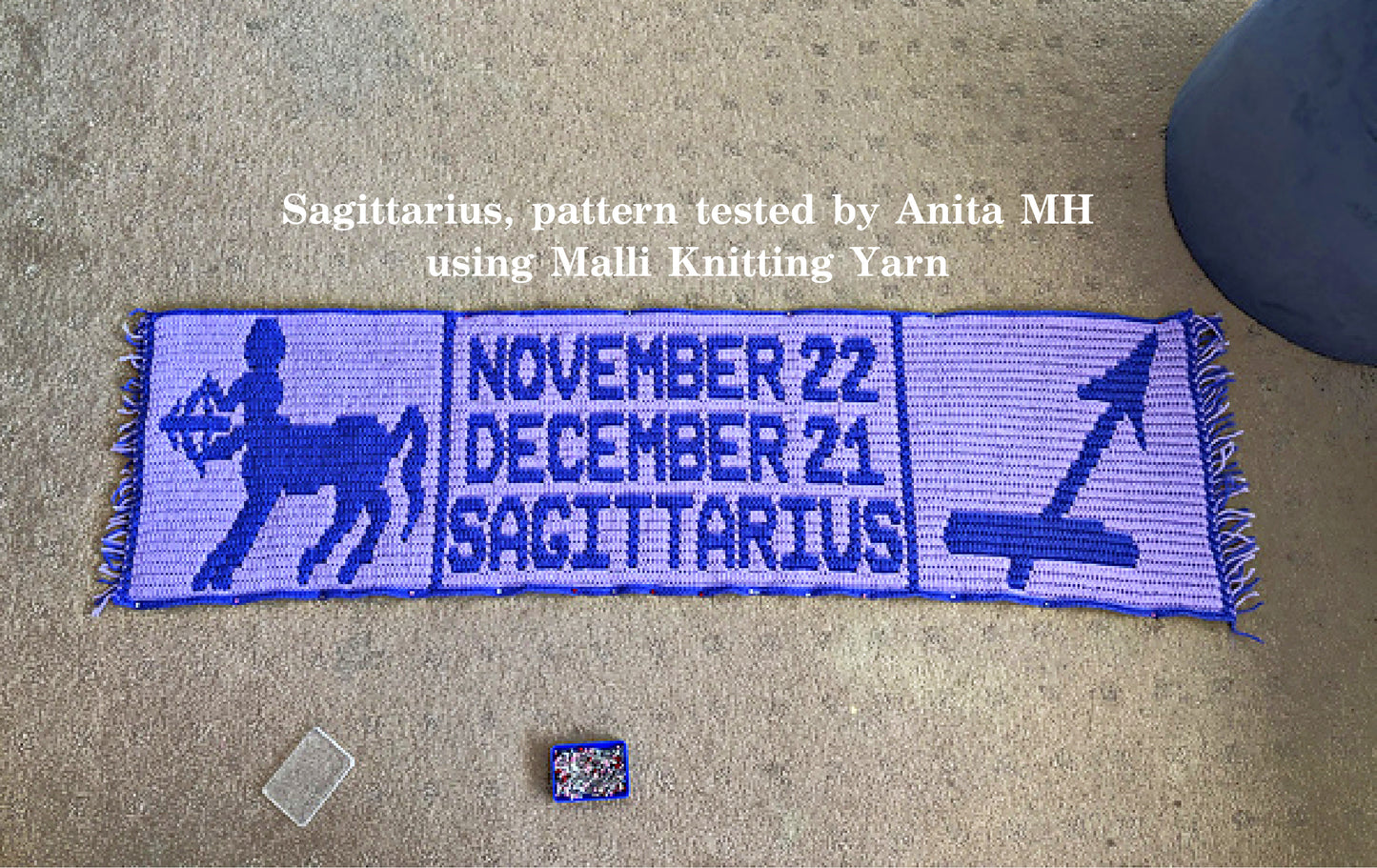 Crochet Pattern - Sagittarius - mosaic crochet pattern