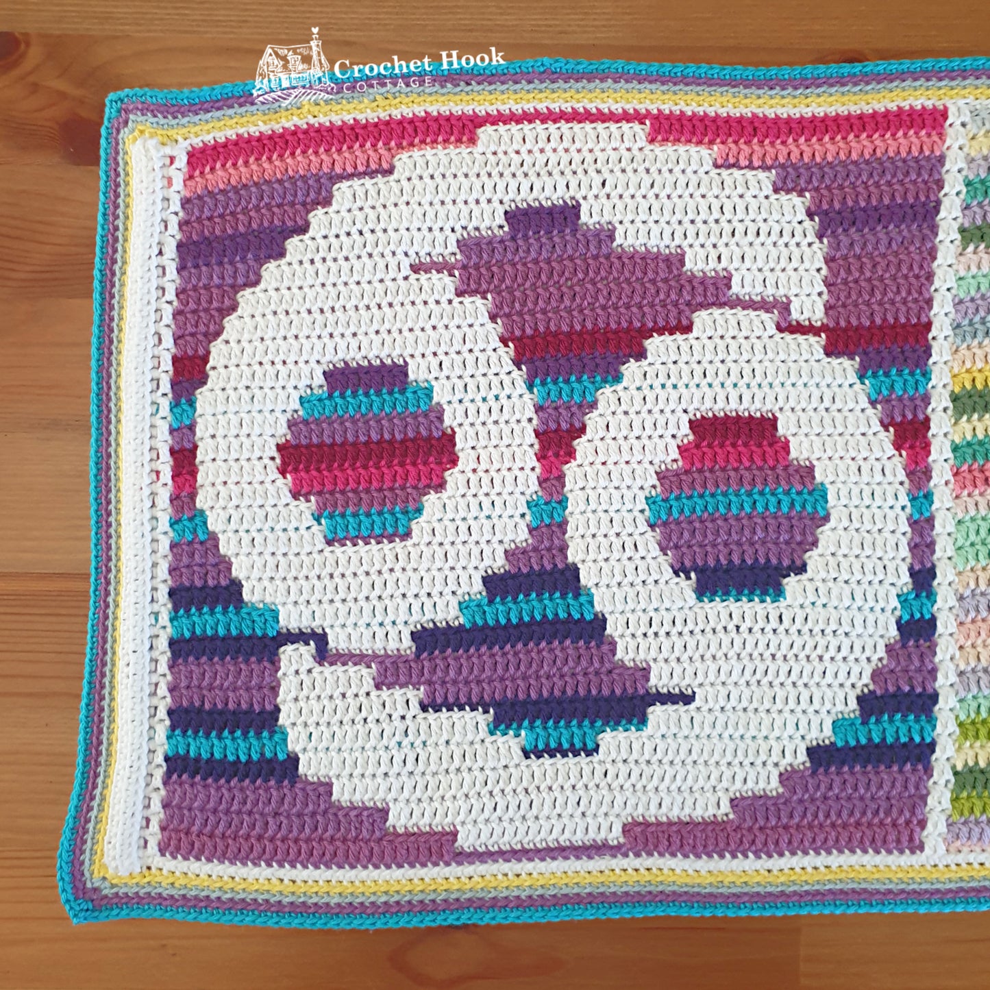 Crochet Pattern - Cancer - mosaic crochet pattern