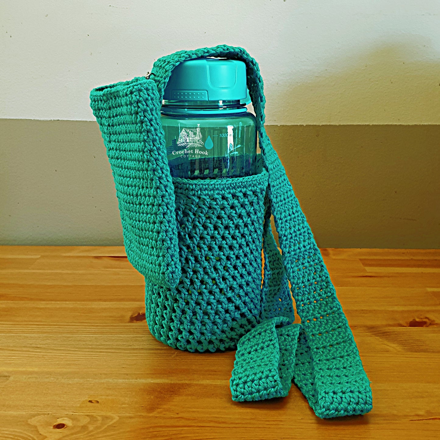 Crossbody Bottle Holder with Phone Pocket