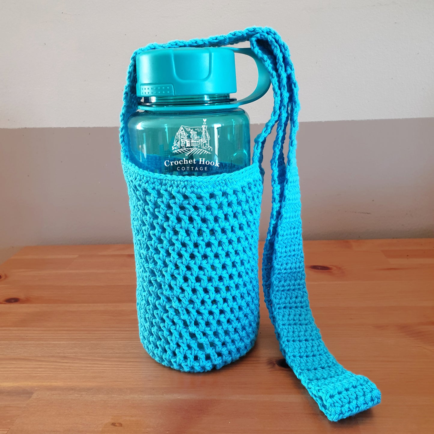 Bottle Holder with Crossbody Strap, Drink Bottle Bag