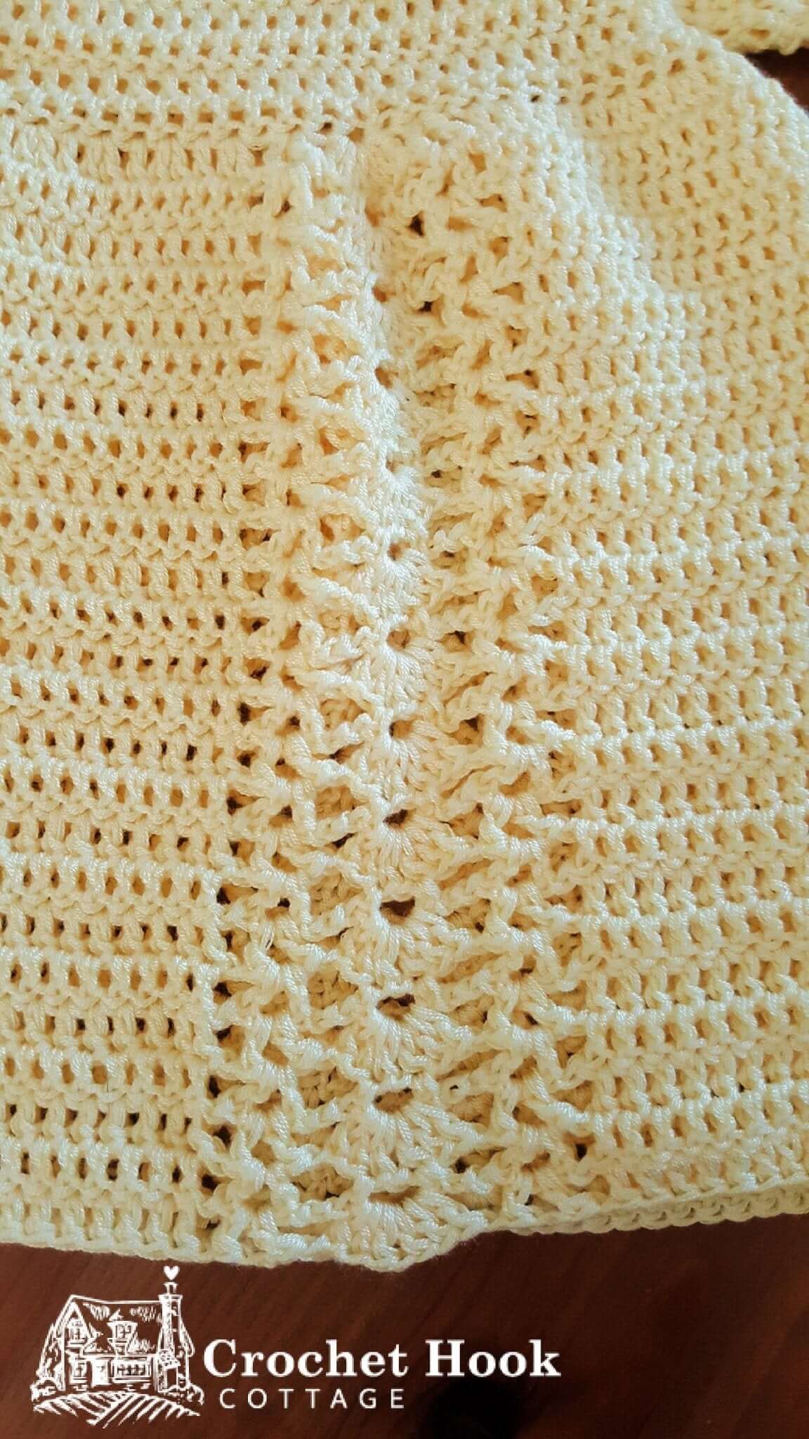 Baby's Smock Top - www.crochethookcottage.com