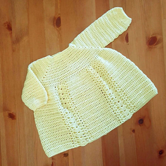 Baby's Smock Top - www.crochethookcottage.com