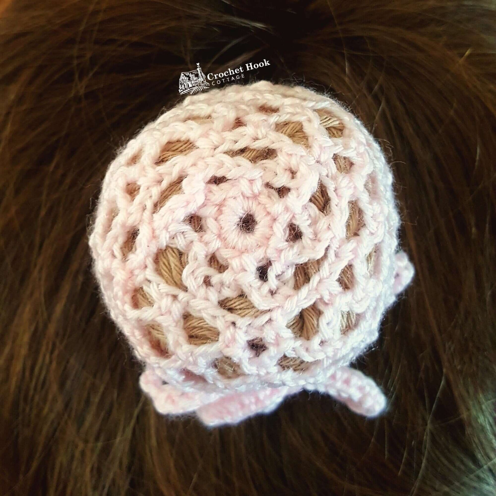 Ballerina Hair Bun Covers, Hair Snoods - www.crochethookcottage.com