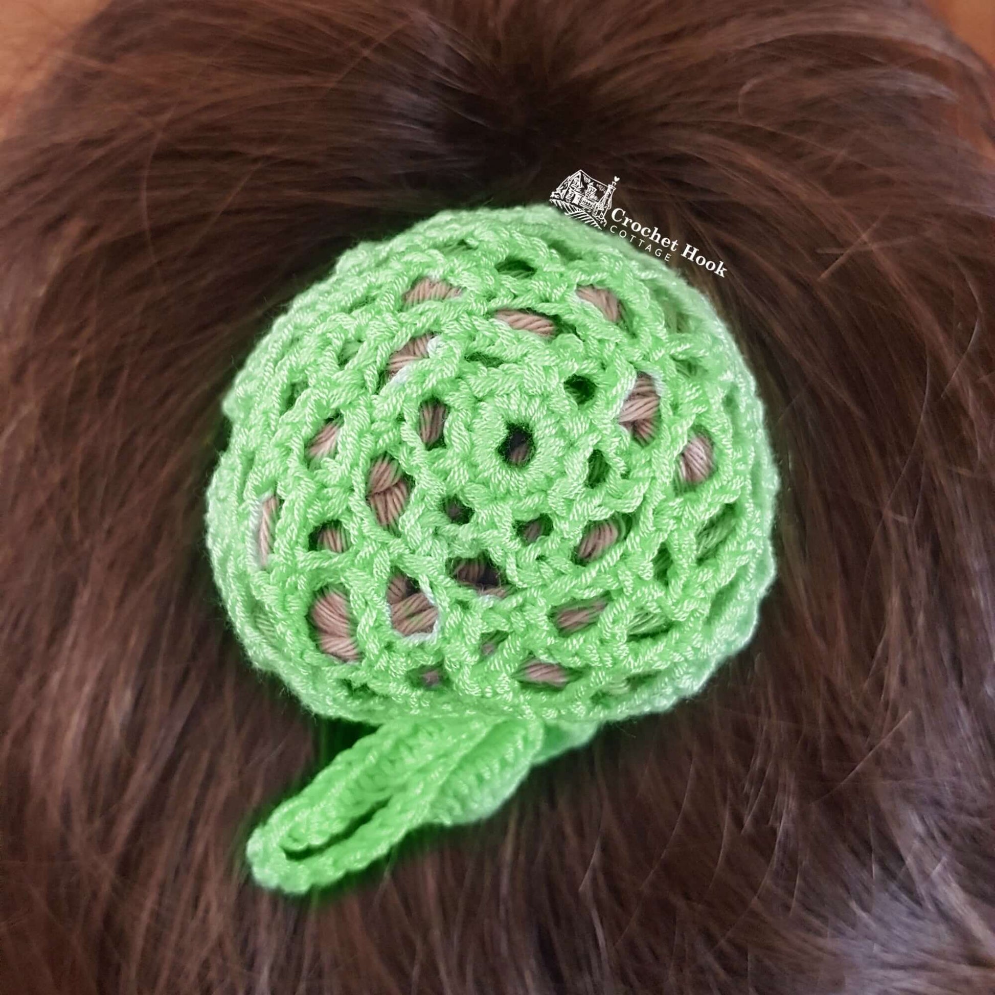 Ballerina Hair Bun Covers, Hair Snoods - www.crochethookcottage.com