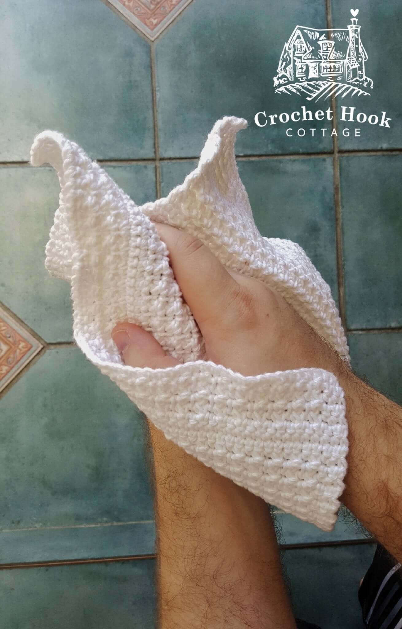 Face & Hand Towel - www.crochethookcottage.com