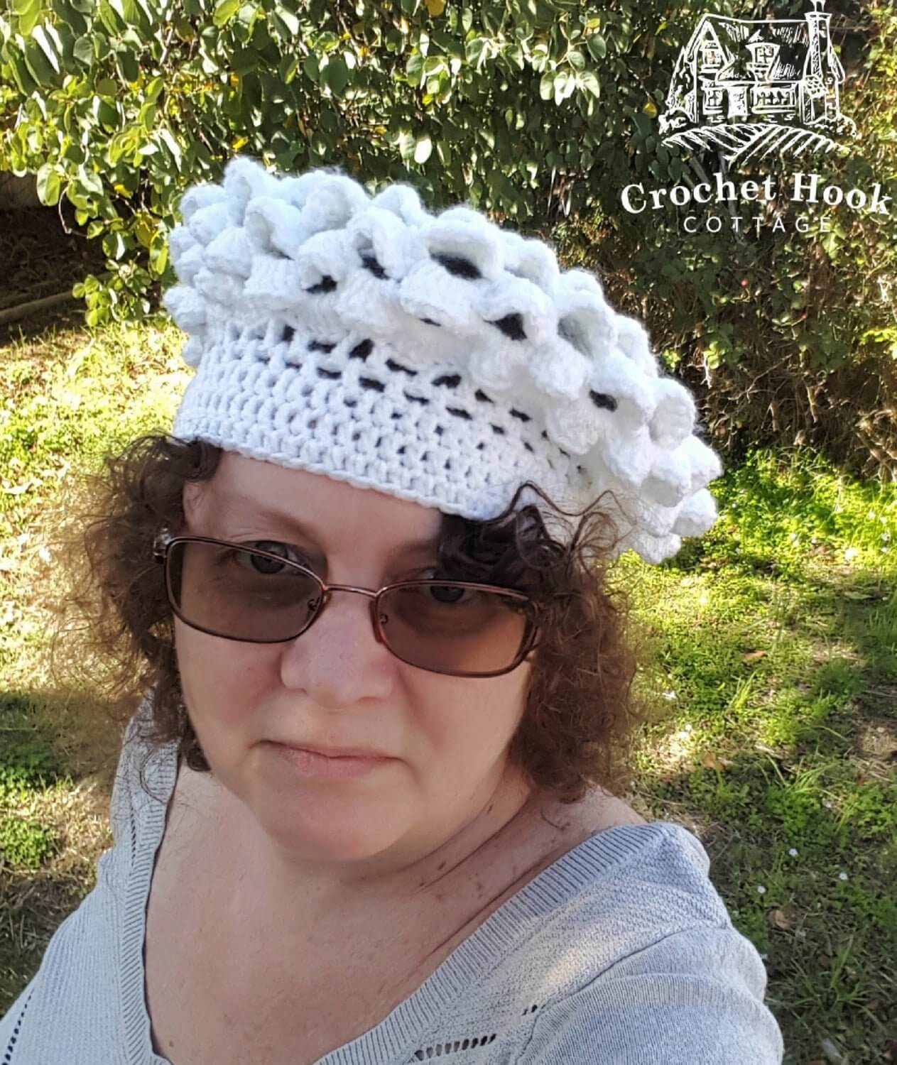 Greta Beret - www.crochethookcottage.com