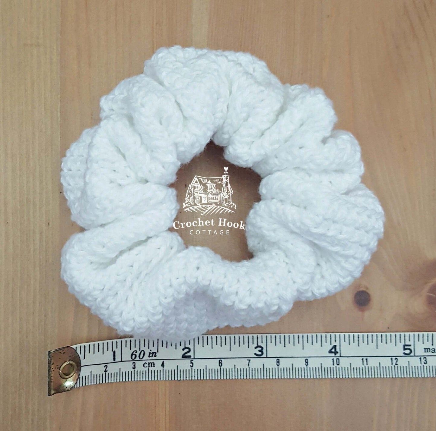 Hair Scrunchies, available in assorted colours - www.crochethookcottage.com