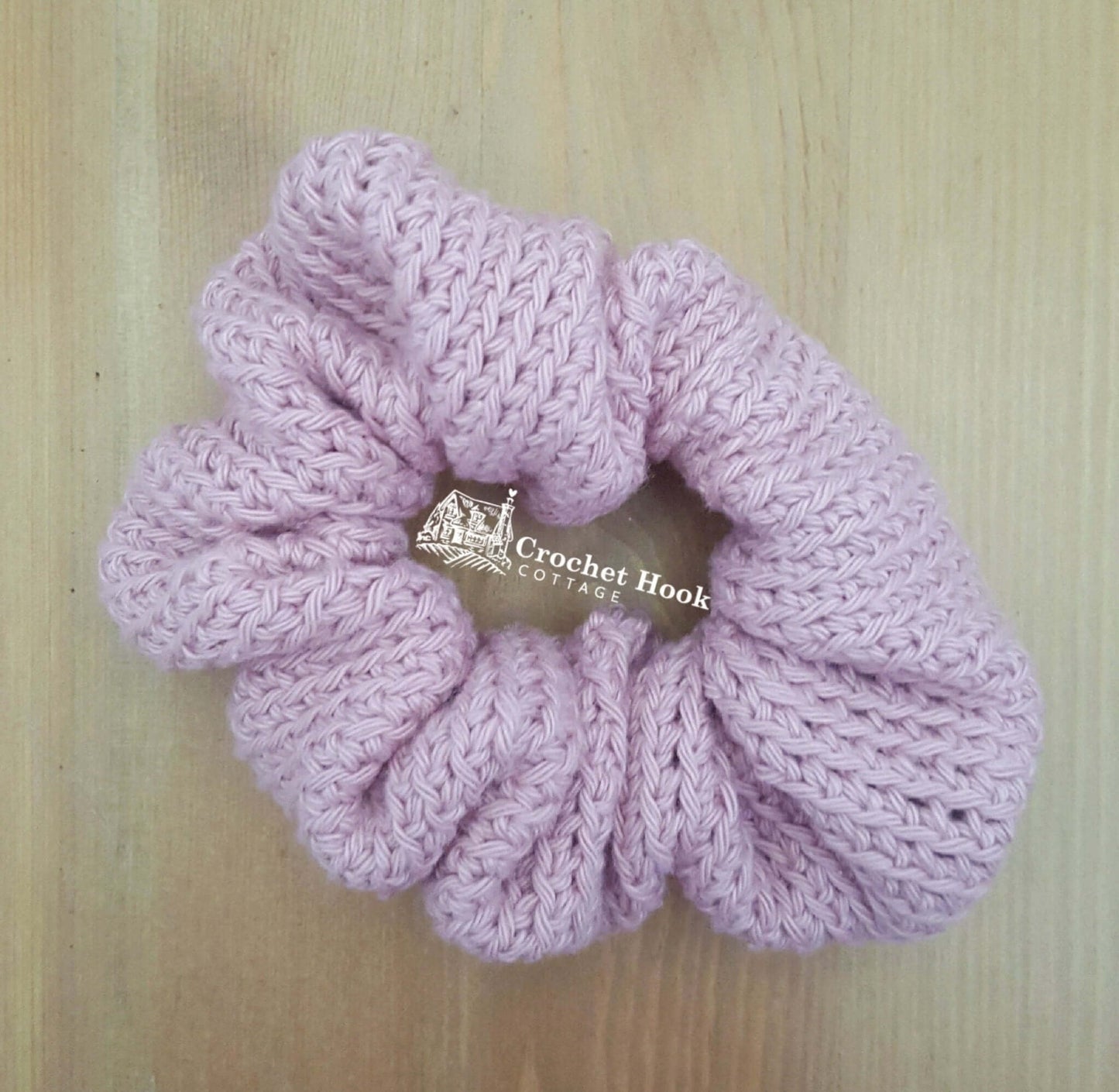 Hair Scrunchies, available in assorted colours - www.crochethookcottage.com