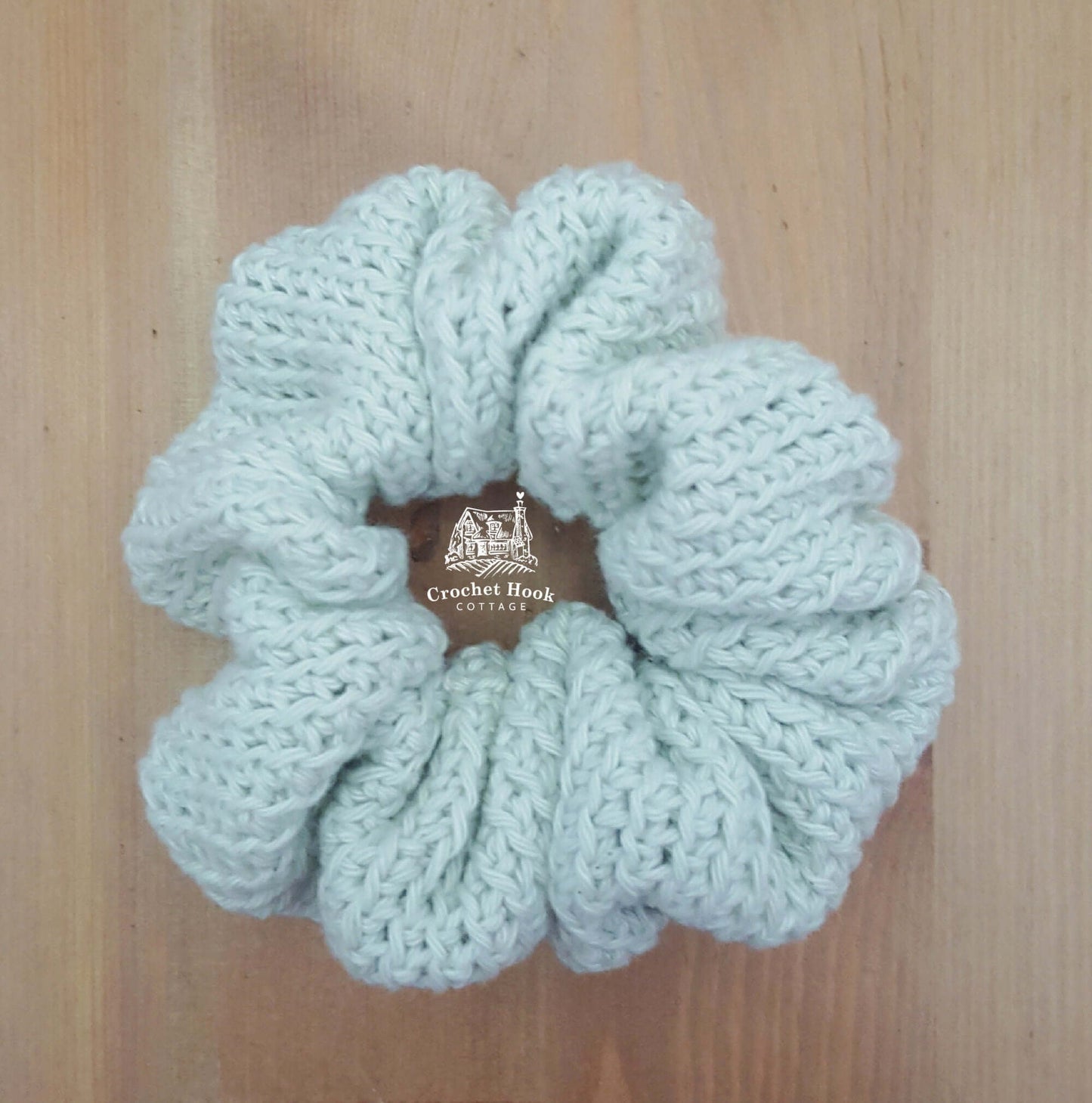 Hair Scrunchies, available in assorted colours - www.crochethookcottage.com