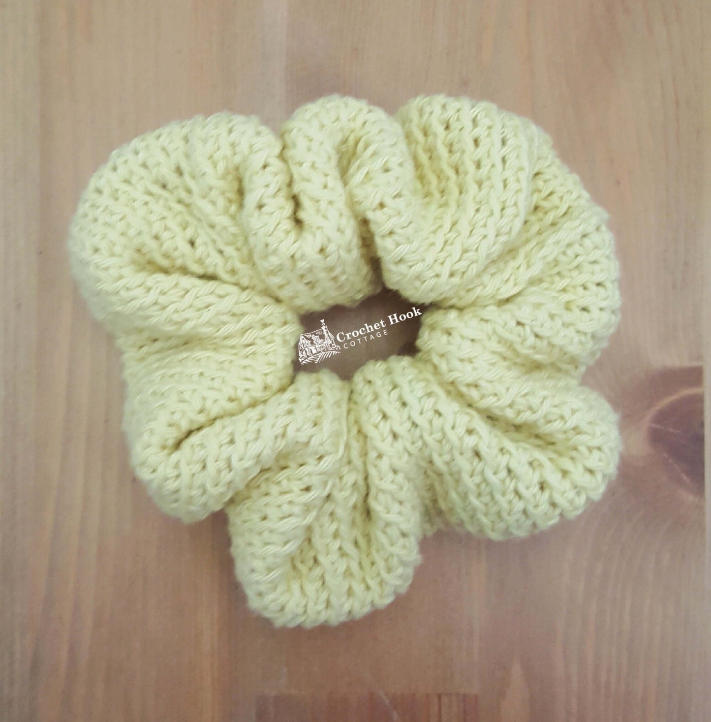 Hair Scrunchies, available in assorted colours - www.crochethookcottage.com