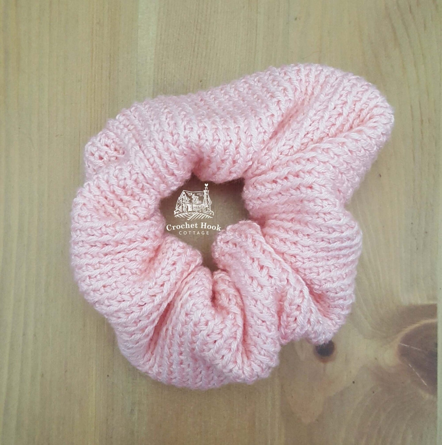 Hair Scrunchies, available in assorted colours - www.crochethookcottage.com