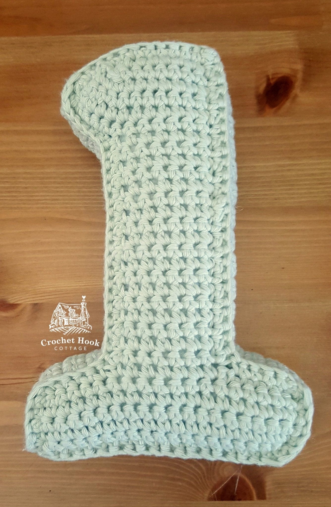 Number One, Crochet Numbers, 3D soft numerals - www.crochethookcottage.com