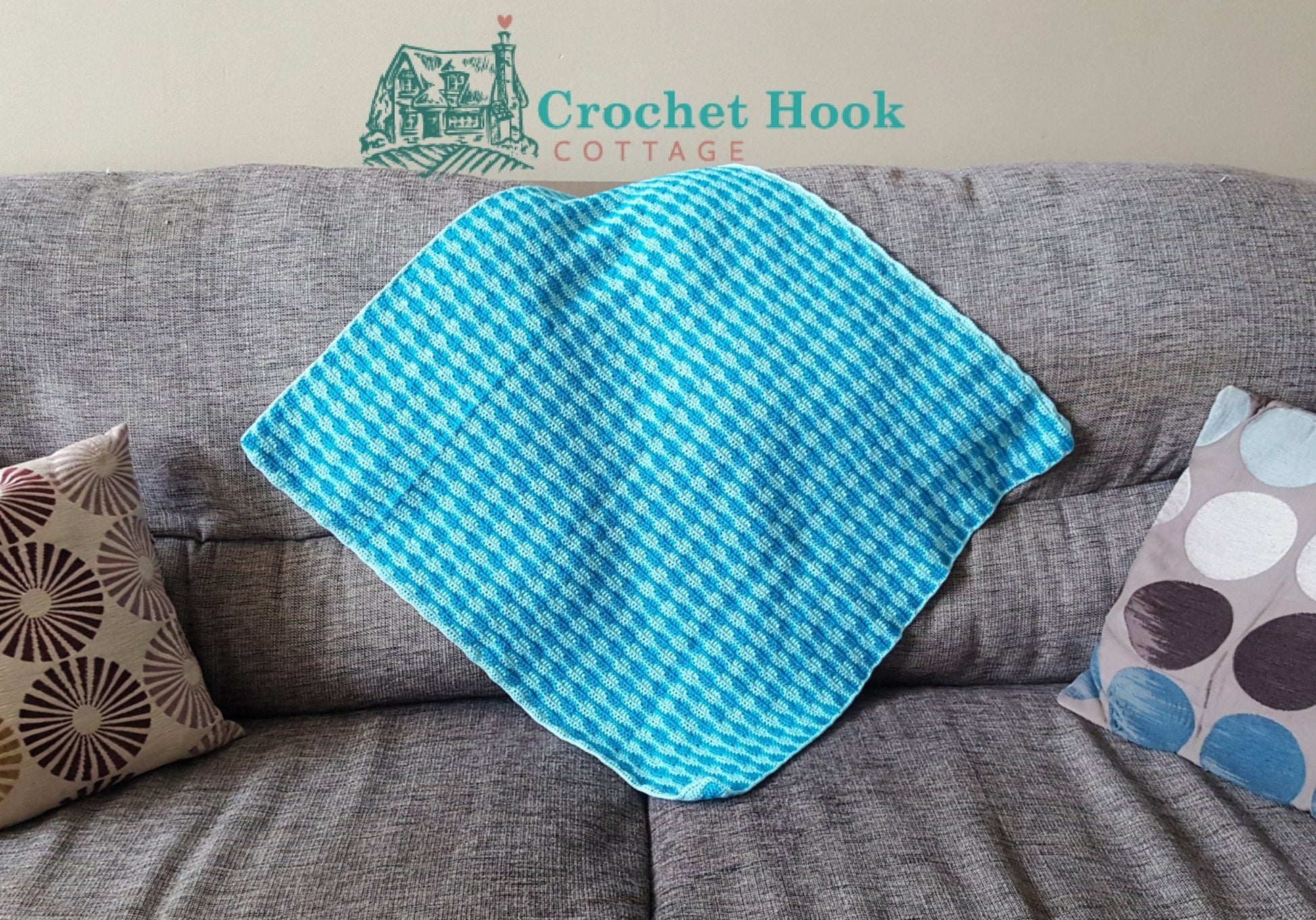 Soft Weave Baby Blanket - www.crochethookcottage.com